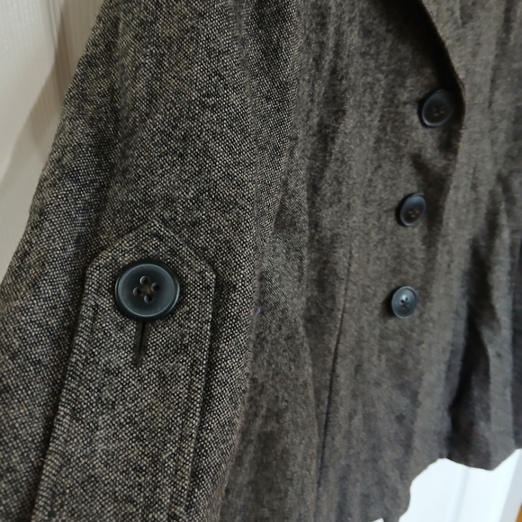CABI Wool Blend pea coat Heritage Old Money Calssic Size 8 - Picture 2 of 9